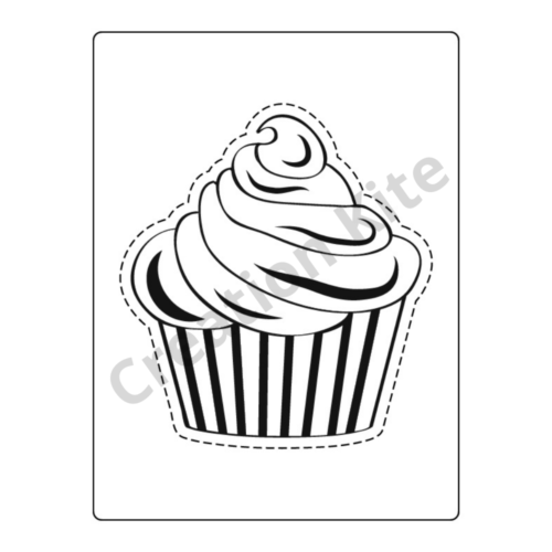 Cupcake Coloring pages